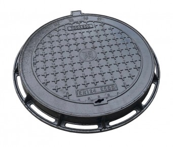 Cast iron manhole cover